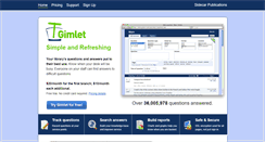 Desktop Screenshot of gimlet.us